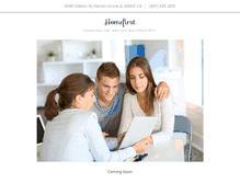 Tablet Screenshot of homefirst.com